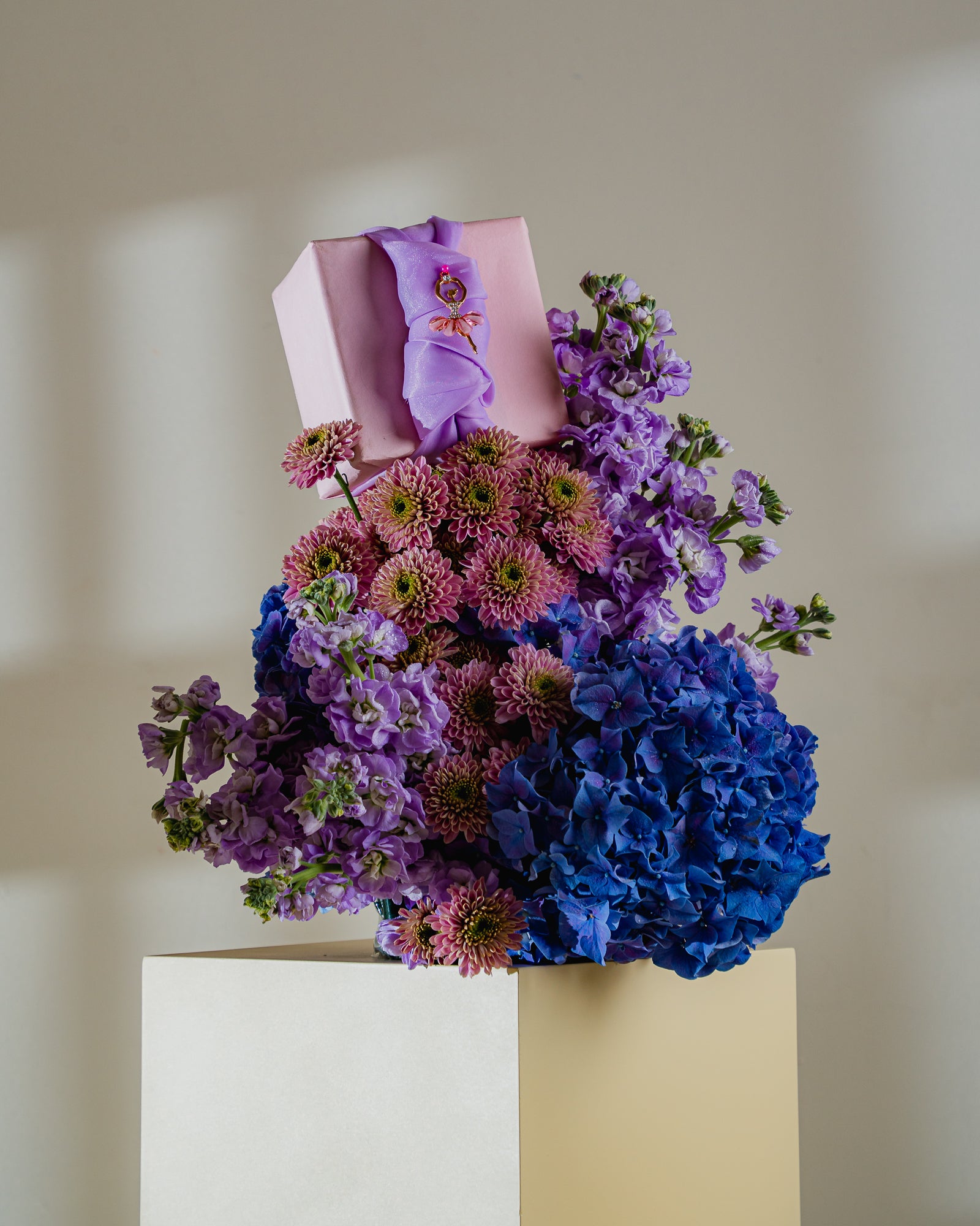 Purple Enchanted Floral Arrangement