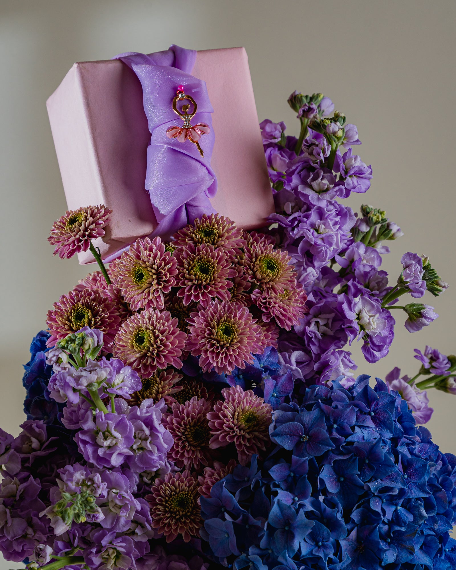 Purple Enchanted Floral Arrangement