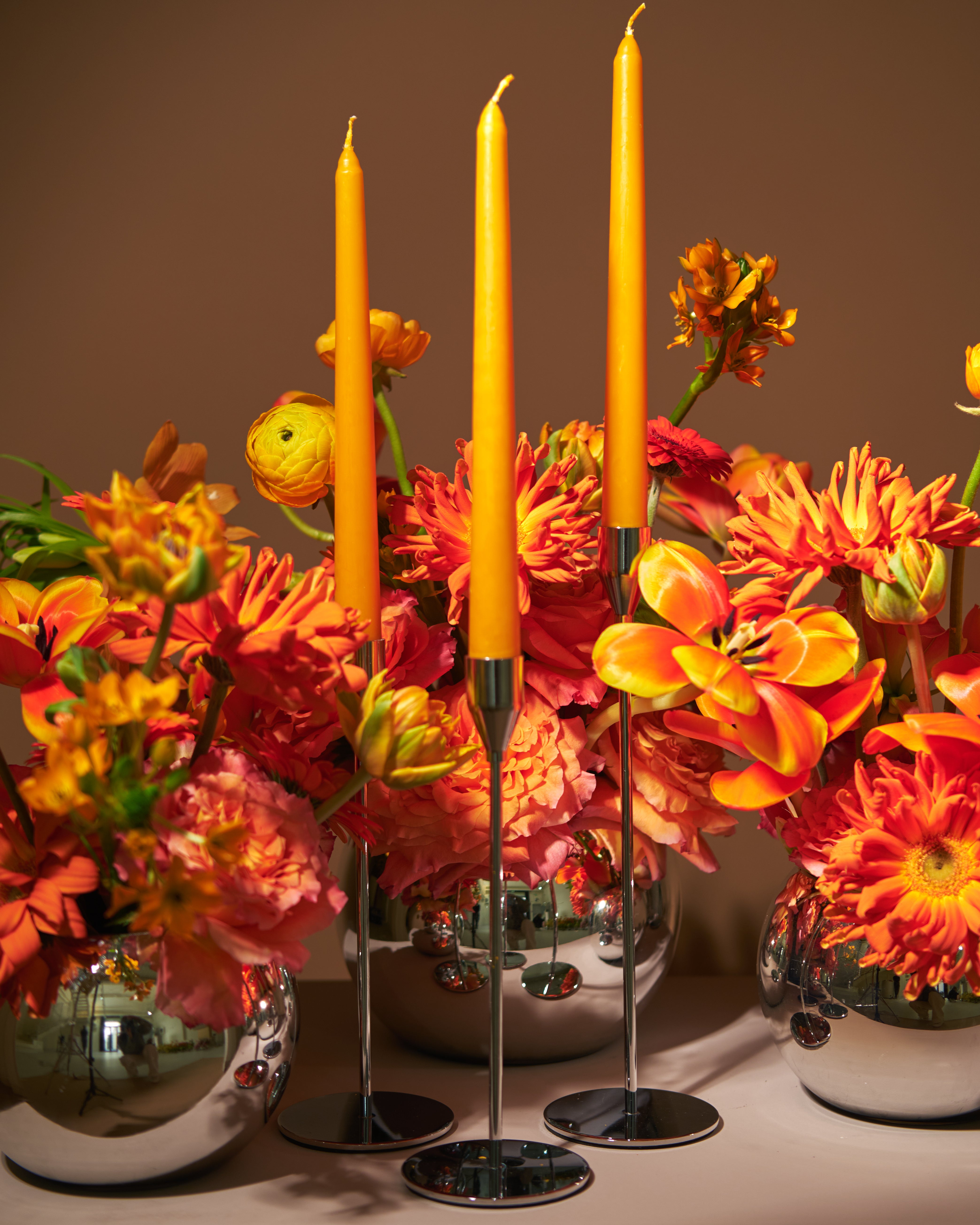 Sunset Floral Centrepieces