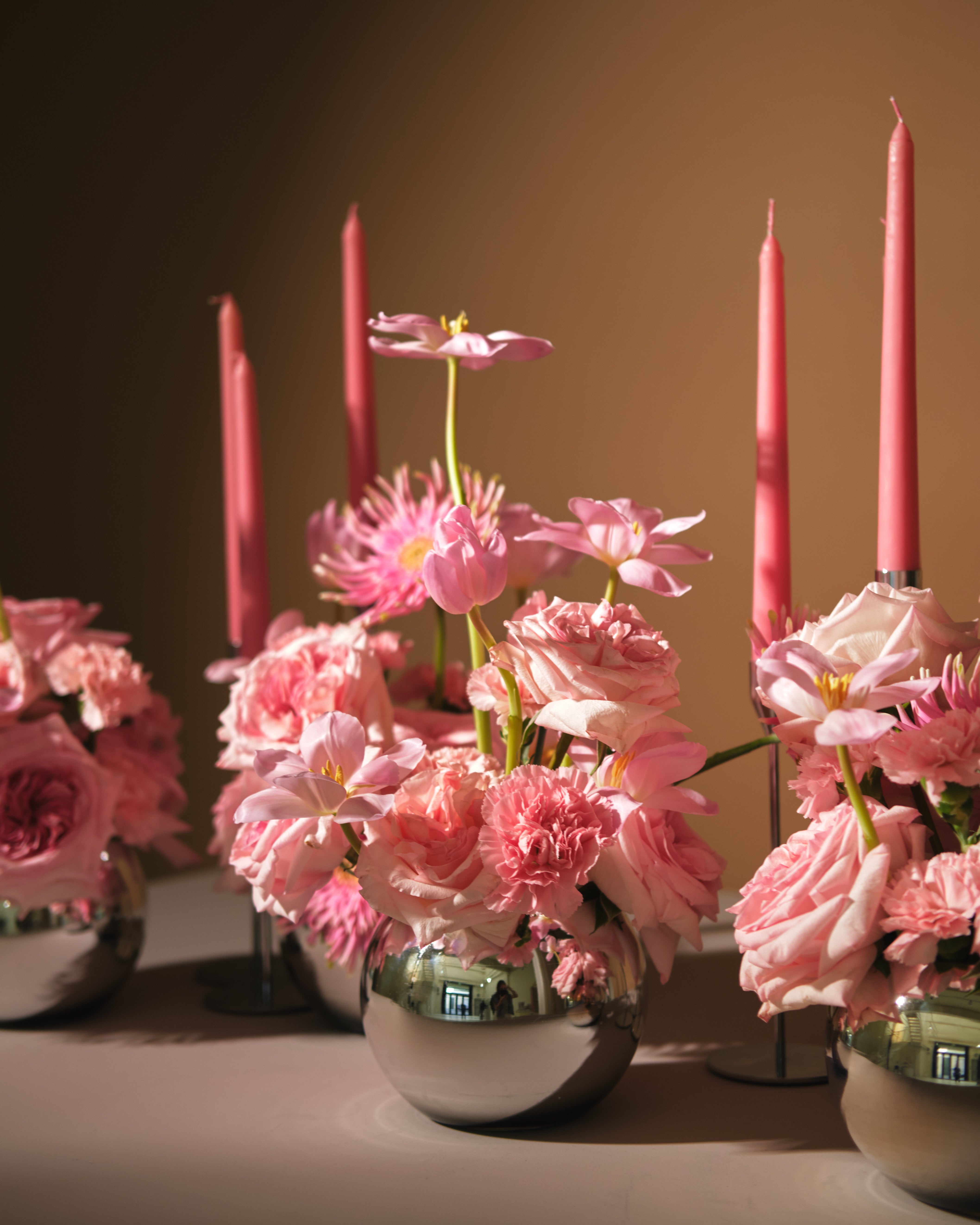 Moonglow Floral Centrepieces