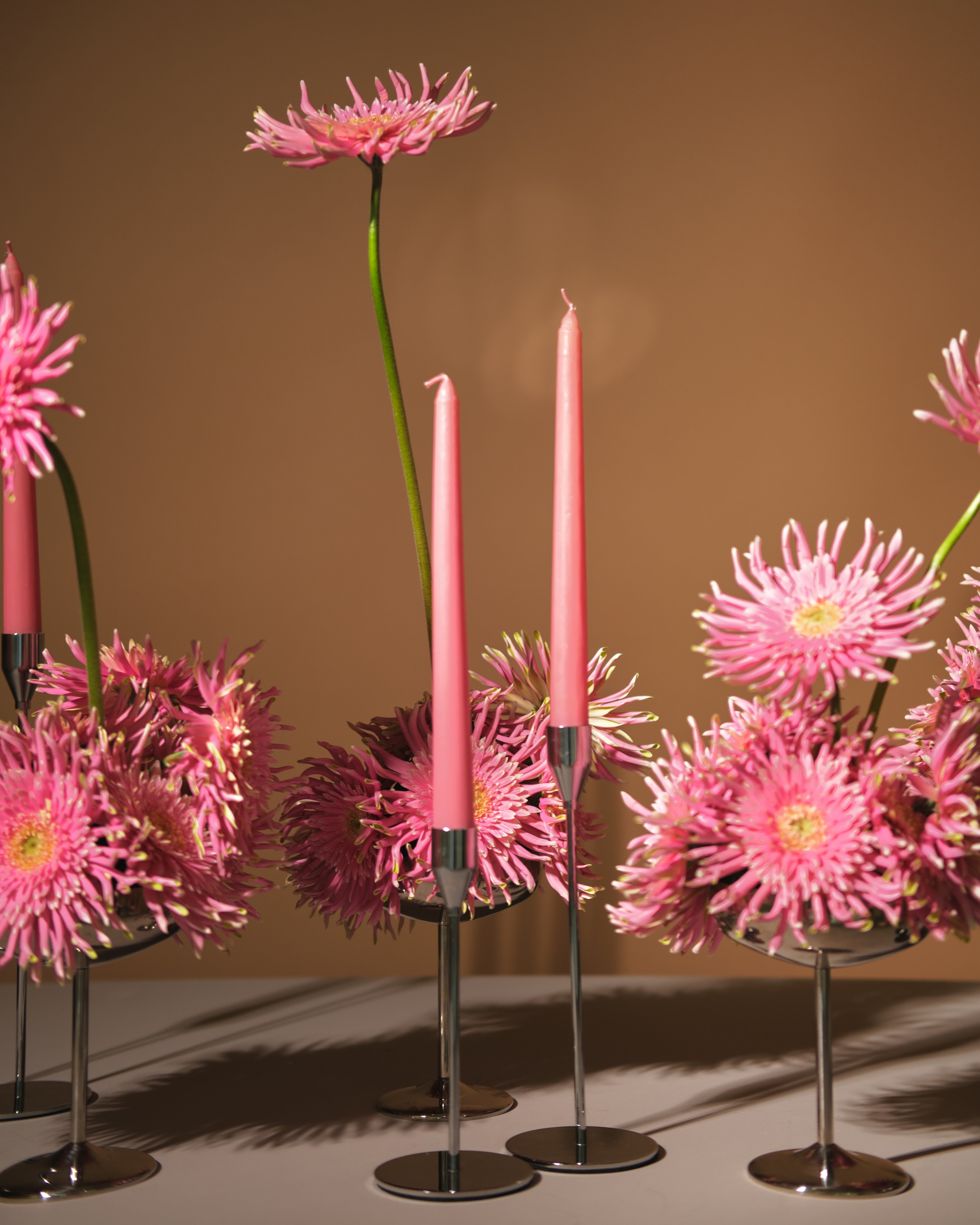 Moonglow Gerbera Floral Centrepieces
