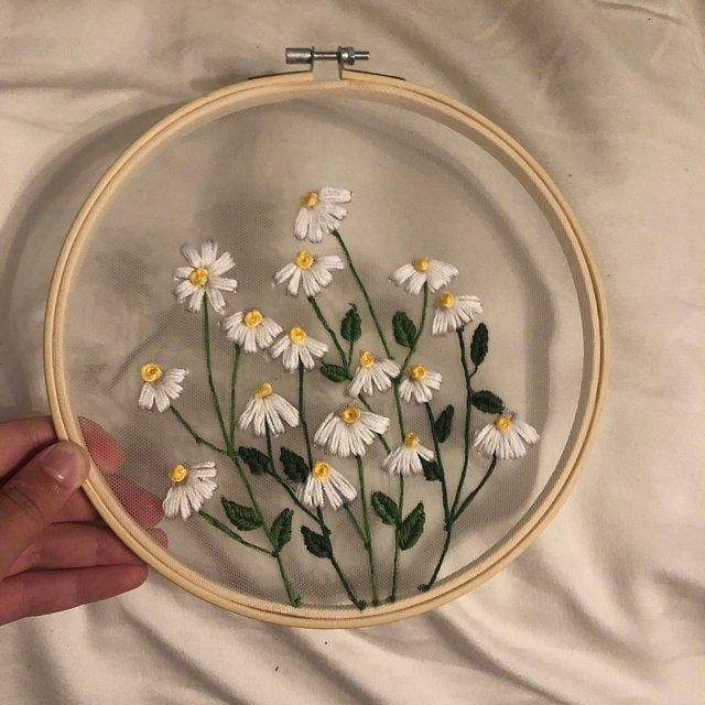 AUGUST 22: Floral Embroidery