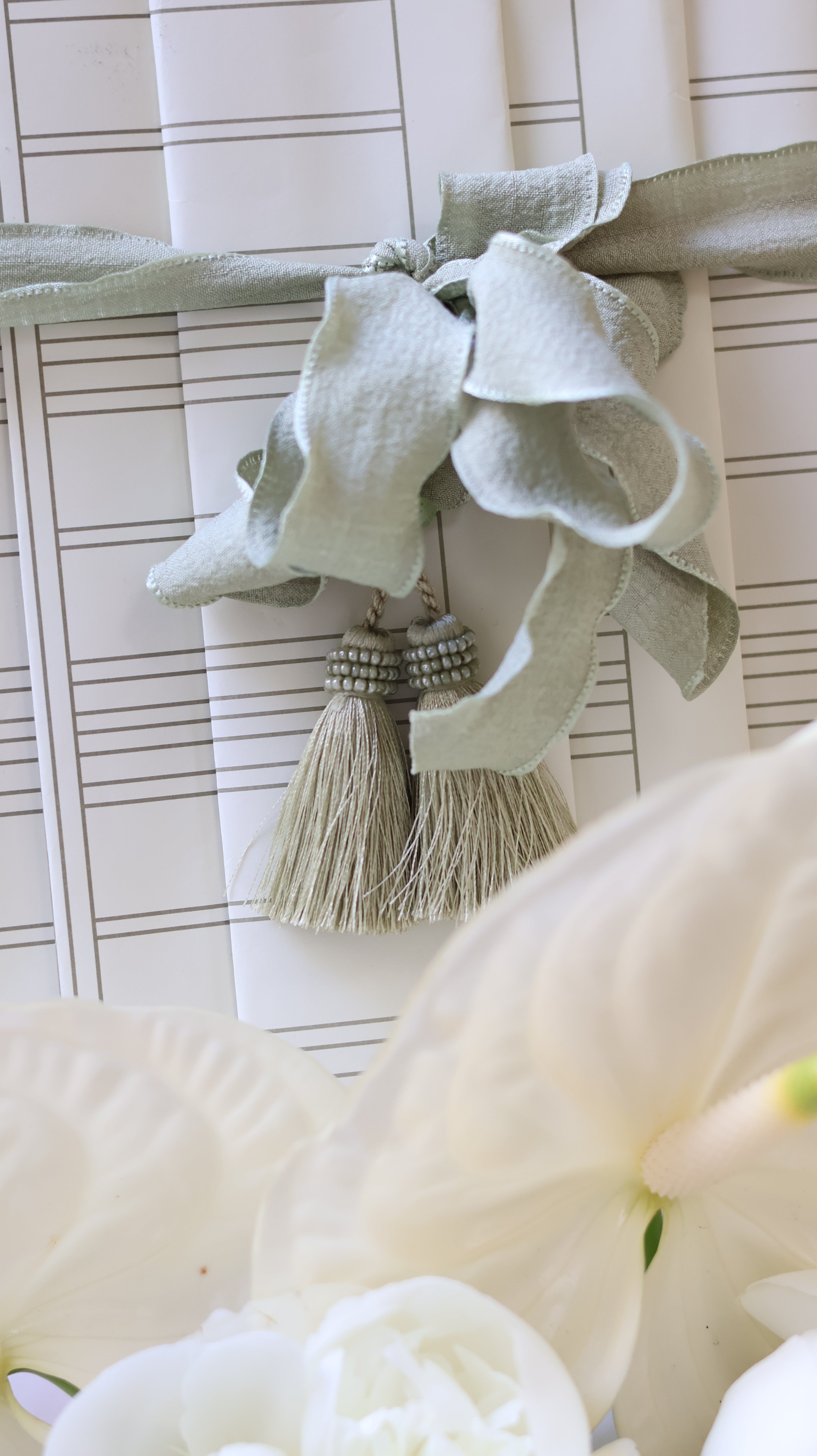 Gifting with a White Floral Arrangement