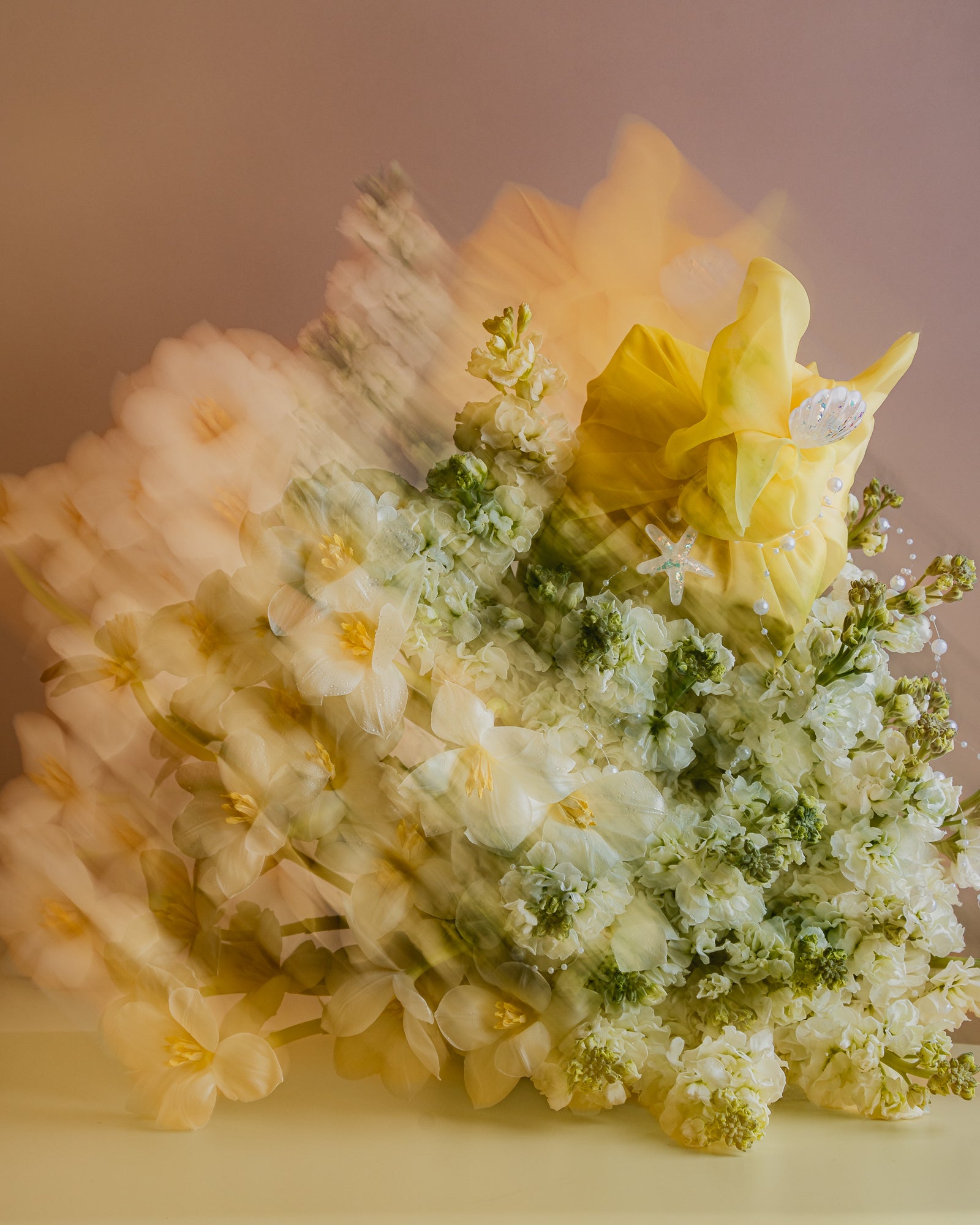 Stunning Yellow Flower Arrangement