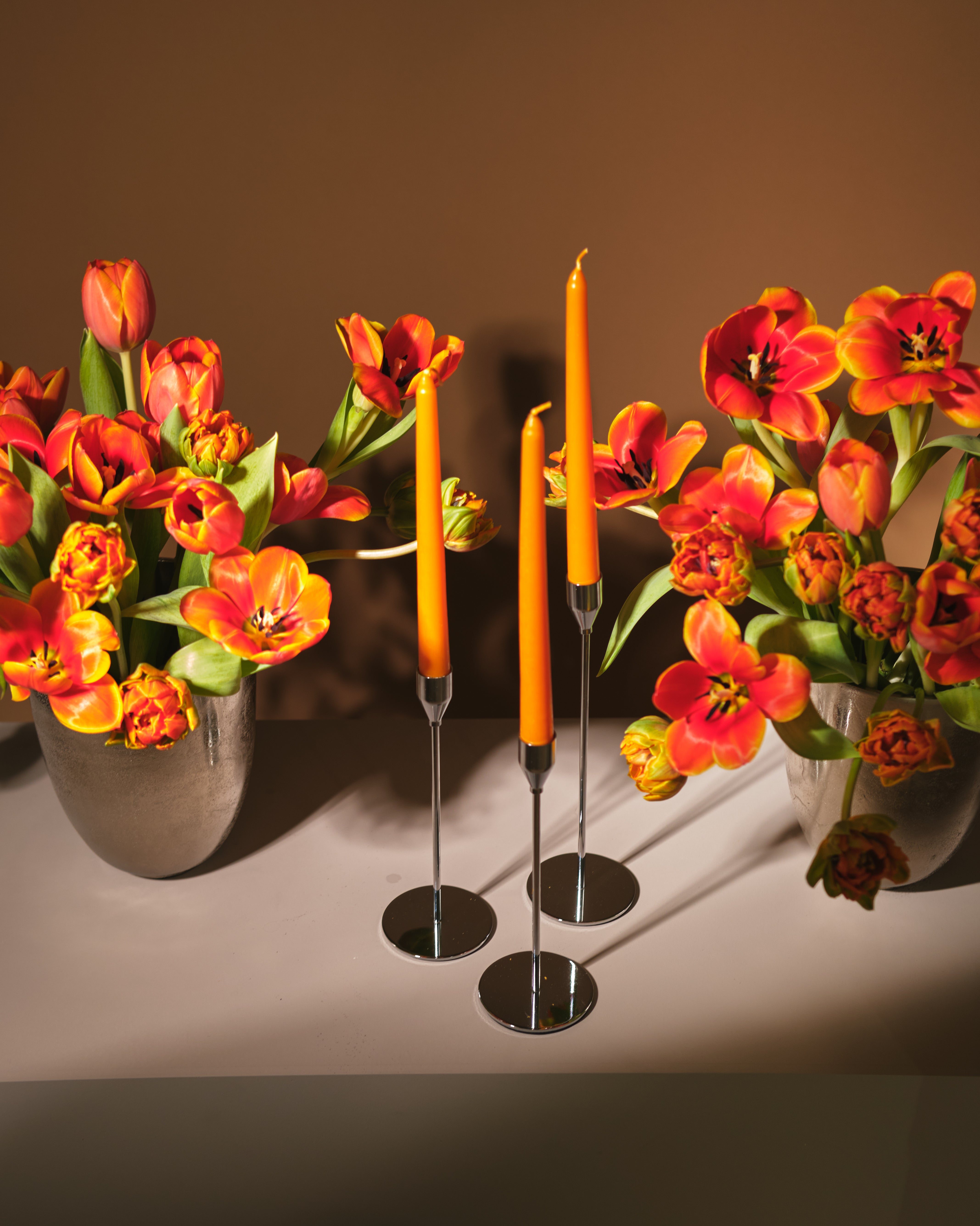 Sunset Tulips Floral Centrepieces