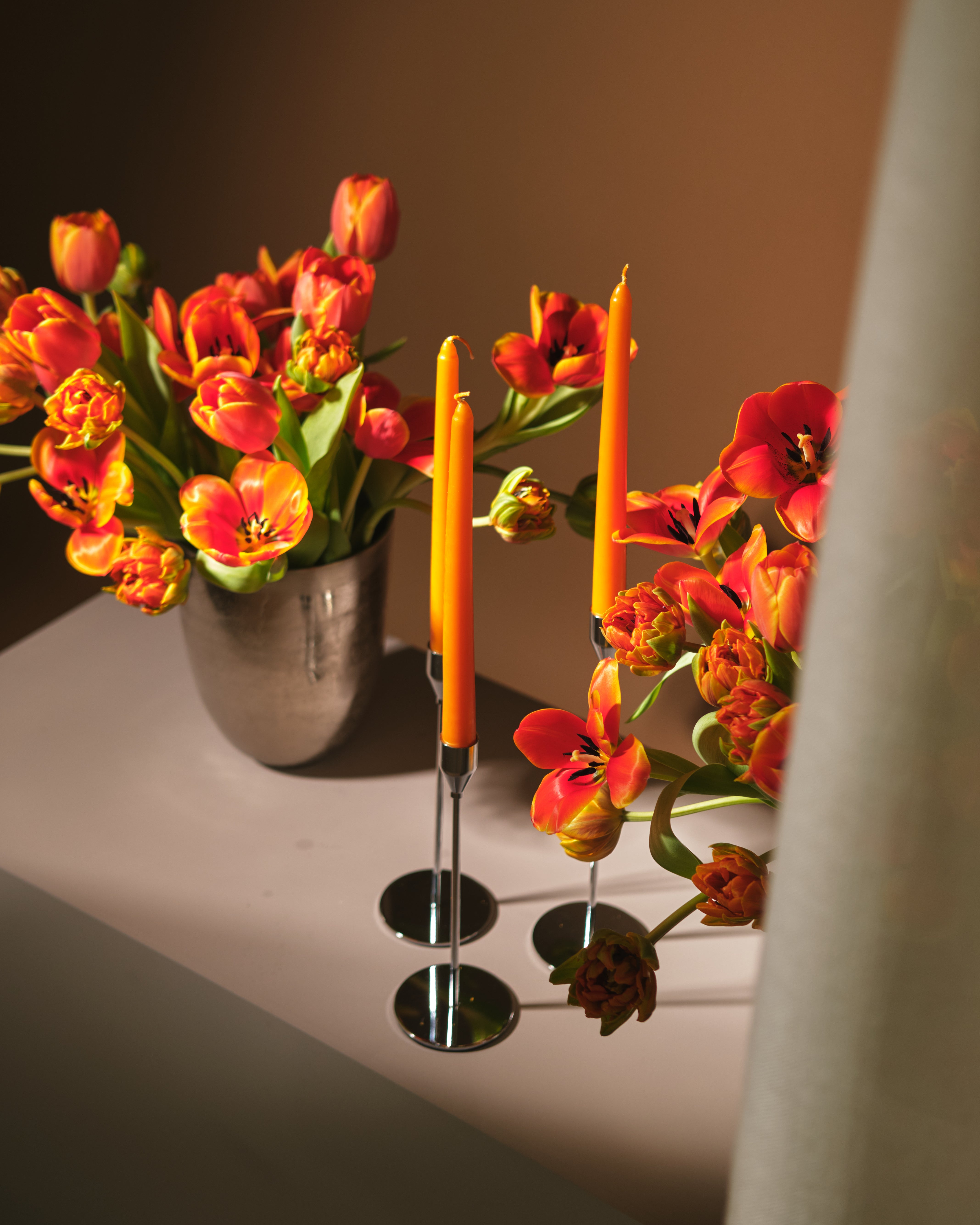 Sunset Tulips Floral Centrepieces