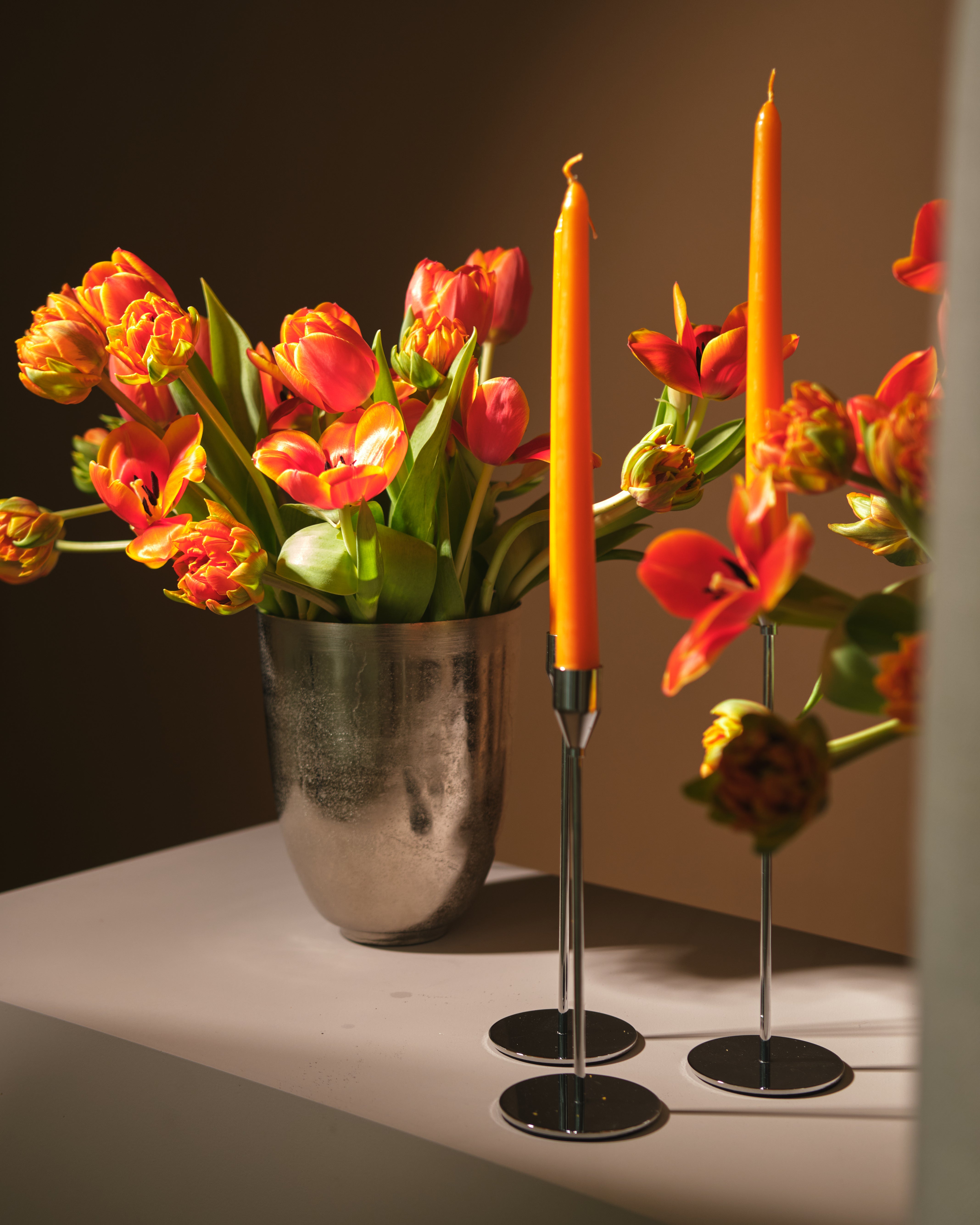 Sunset Tulips Floral Centrepieces