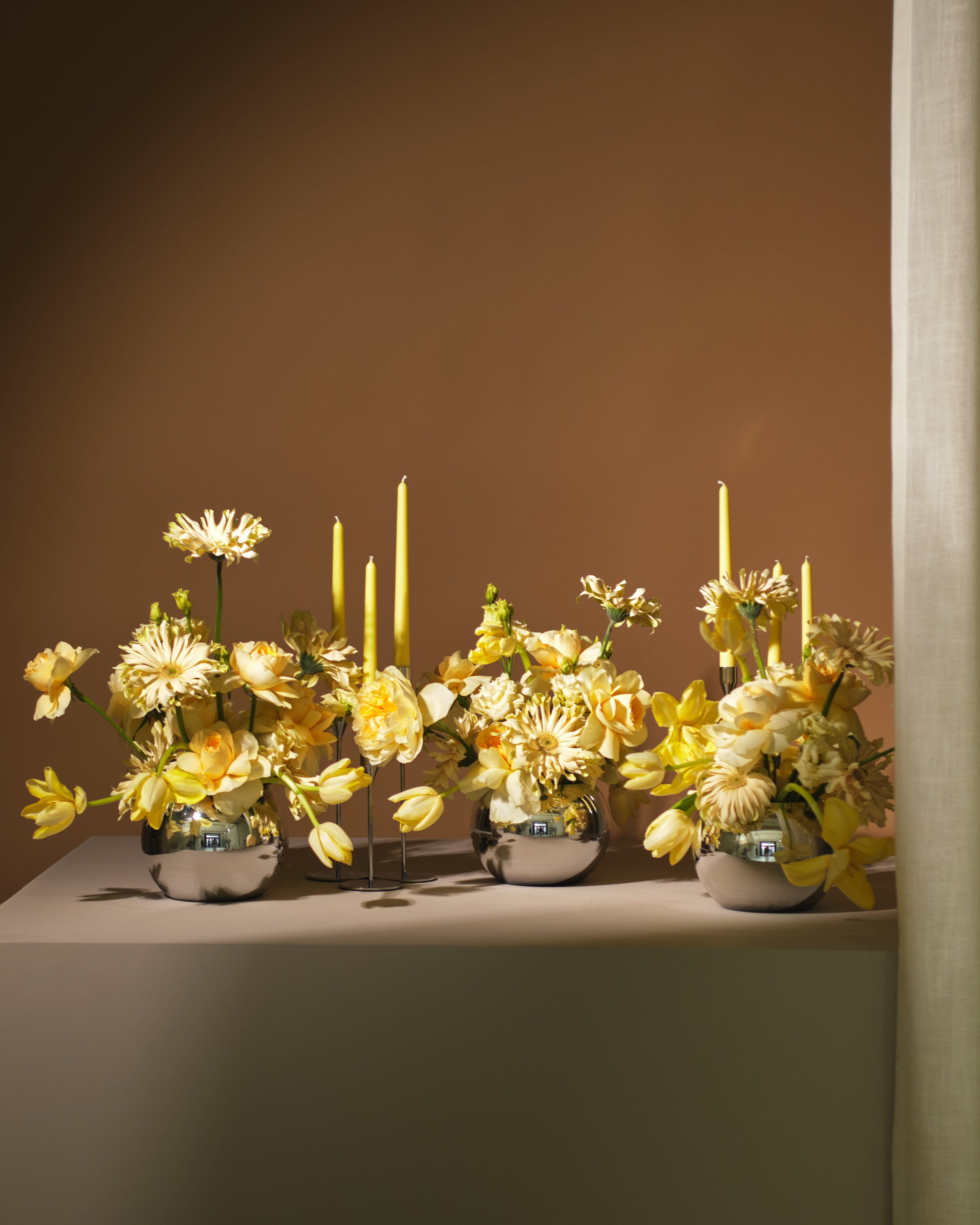 Daylight Floral Centrepieces