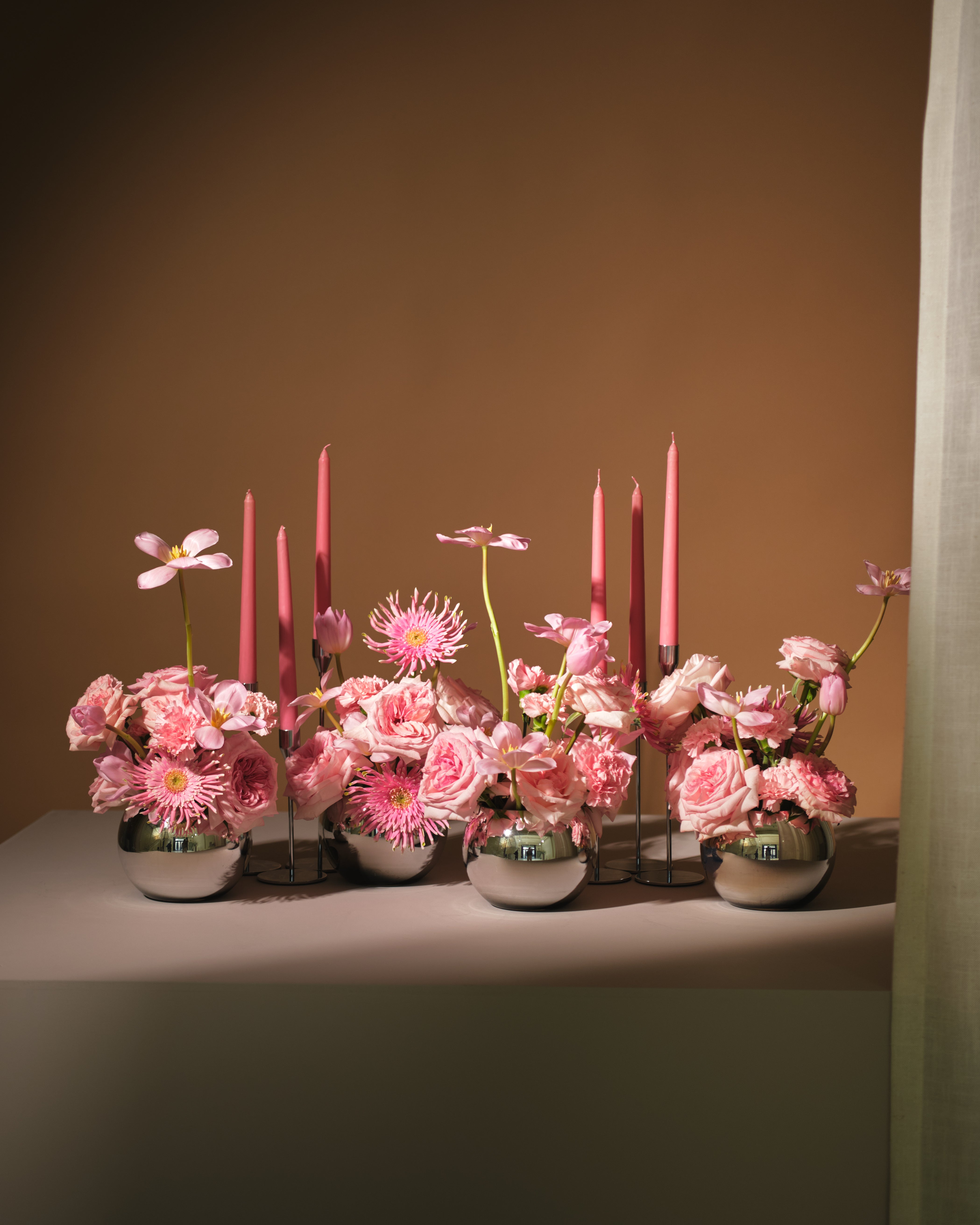 Moonglow Floral Centrepieces