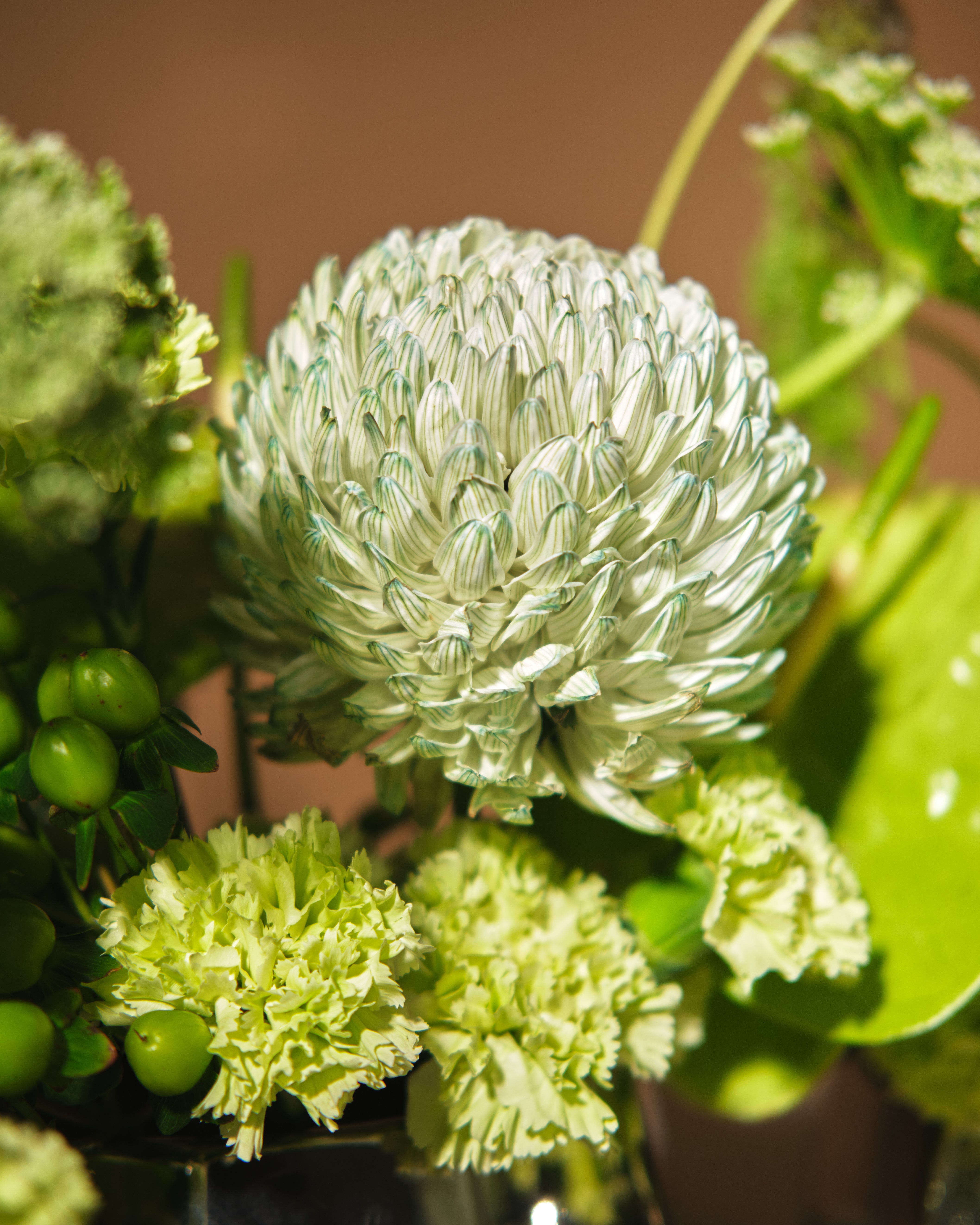 Crescent Floral Centrepieces